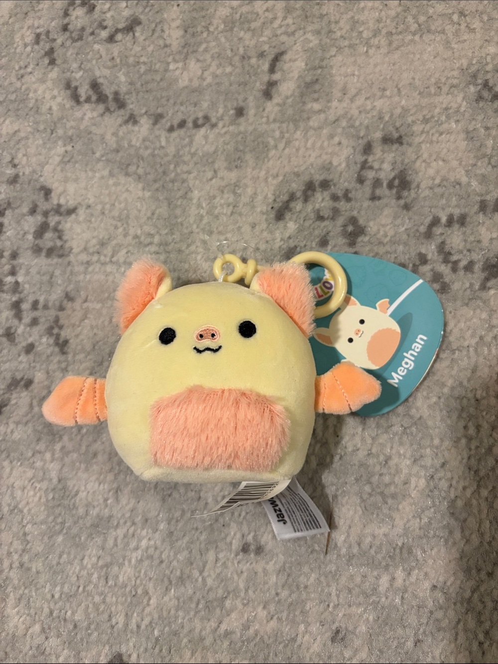 Meghan Bat Squishmallow Keychain